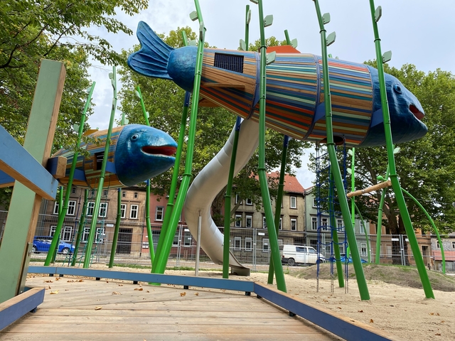 Spielpark Petriteich Mühlhausen c Jana Gebicke