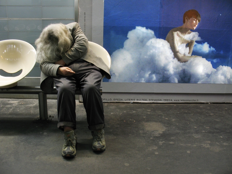 Begegnung in der Metro Station c Jürgen Sieker Sonderausstellung Predigerkirche