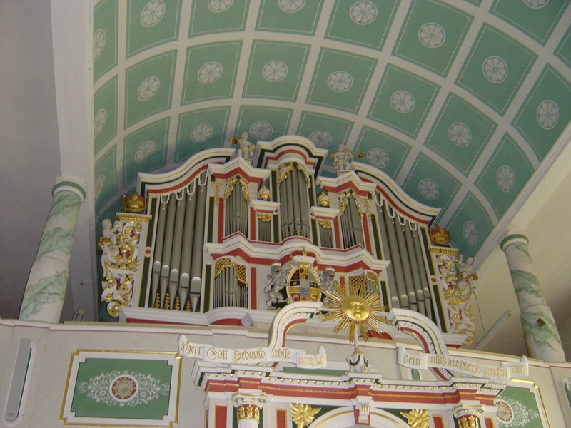 Orgel Kirche Oechsen