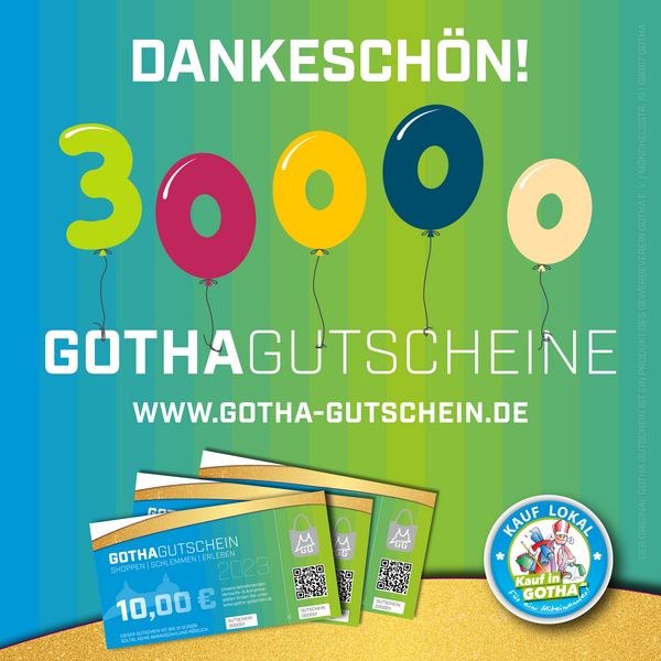 228 2023 30.000 Gotha Gutscheine